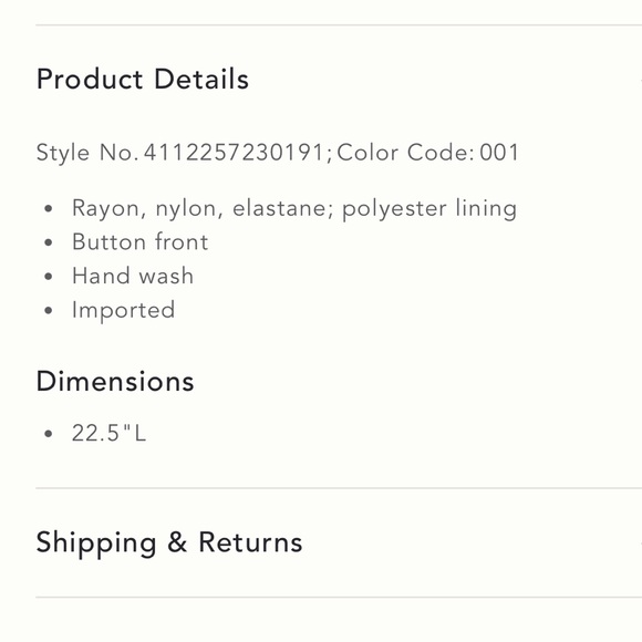 ‼️SOLD‼️ Anthropologie Sunday In Brooklyn Apron Vest - Picture 4 of 4